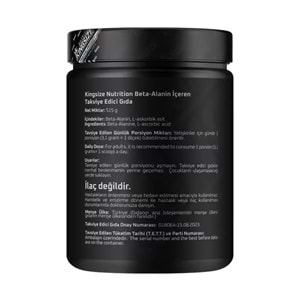 Kingsize Nutrition Beta Alanine Powder 515 Gr