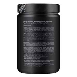 Kingsize Nutrition Creatine Powder Kırmızı Meyveler 1000 G