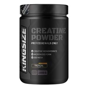 Kingsize Nutrition Creatine Powder Tropikal Meyve 1000 G