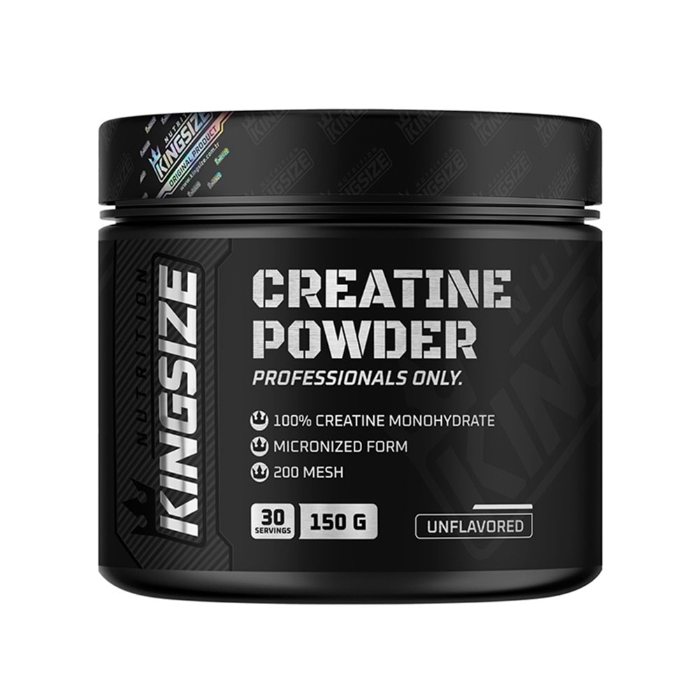 Kingsize Nutrition Creatine Powder Aromasız 150 G
