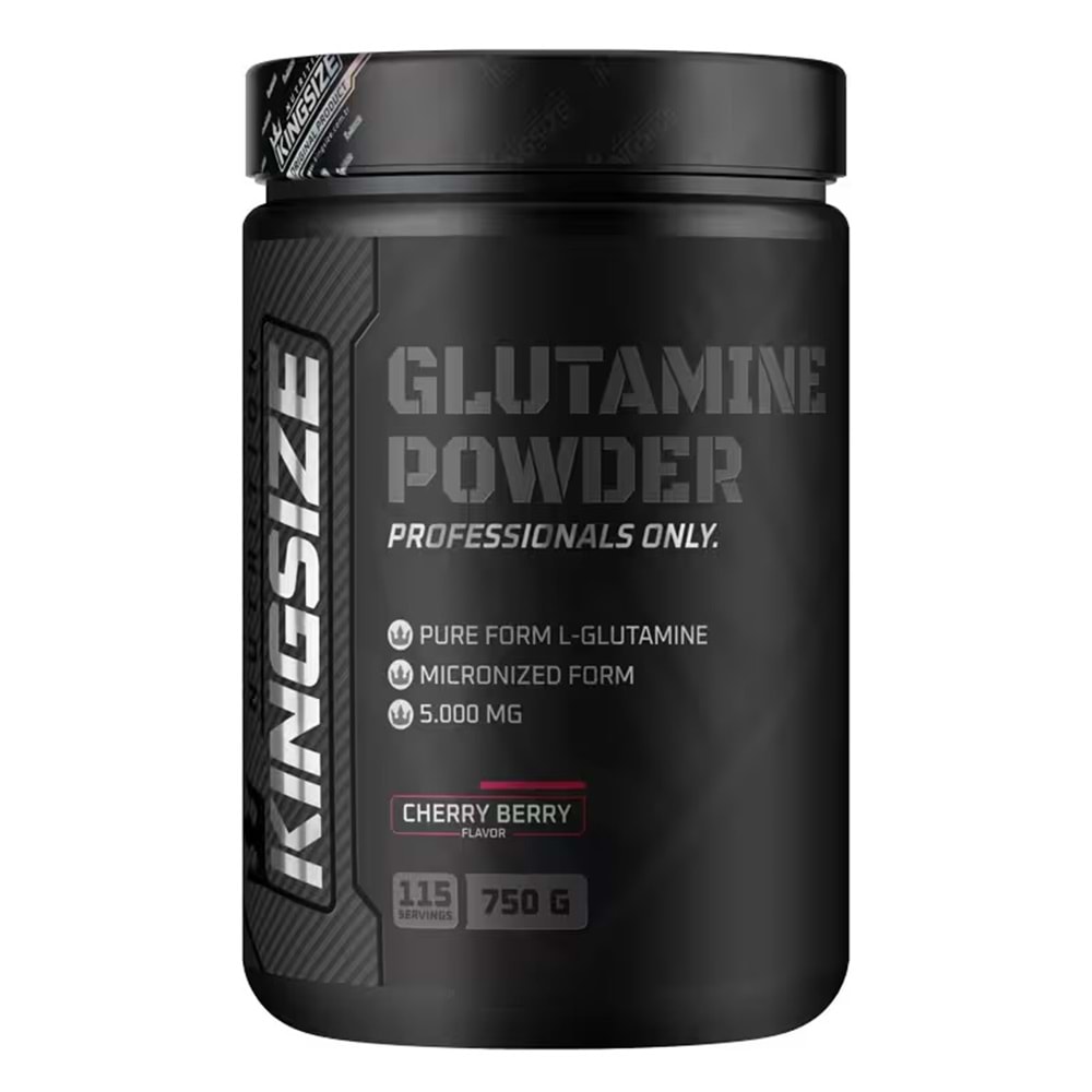 Kingsize Nutrition Glutamine Powder Kırmızı Meyveler 750 G