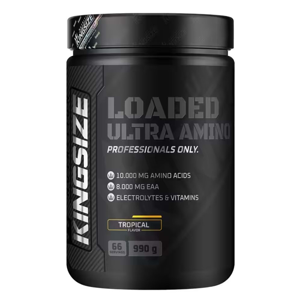 Kingsize Nutrition Loaded Ultra Amino-EAA Tropikal Meyve 990 G