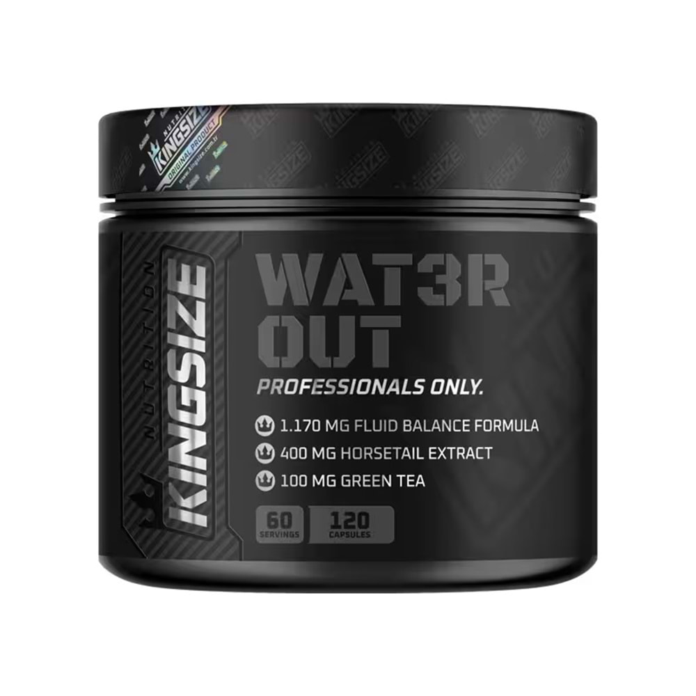 Kingsize Nutrition Wat3r-Out 120 Kapsül